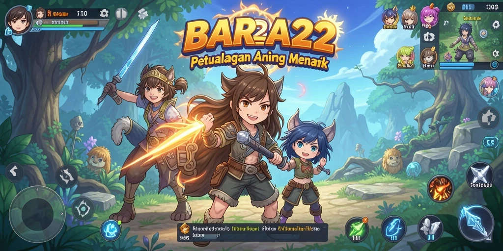 Gameplay seru dan grafis menawan dari BARA22