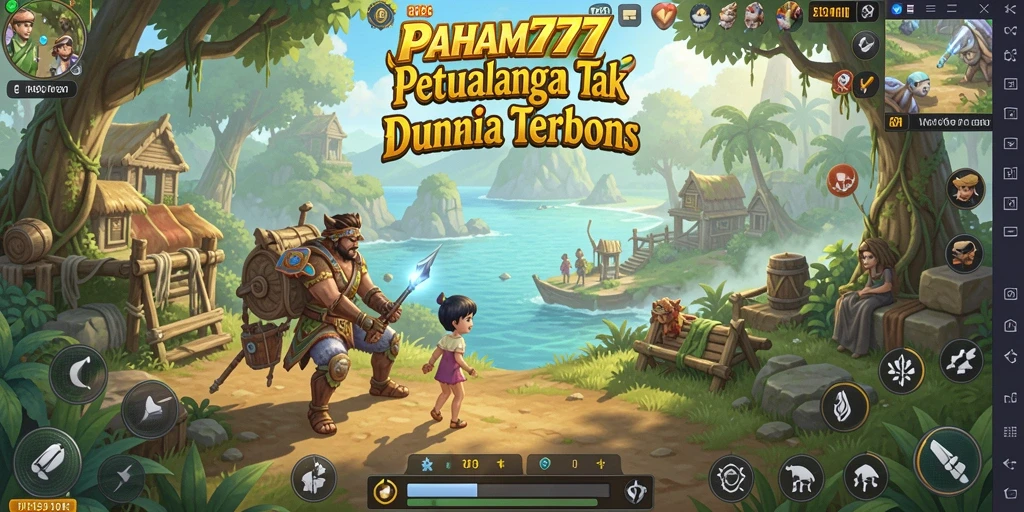 Gameplay PAHAM777 yang menampilkan petualangan seru di dunia terbuka.