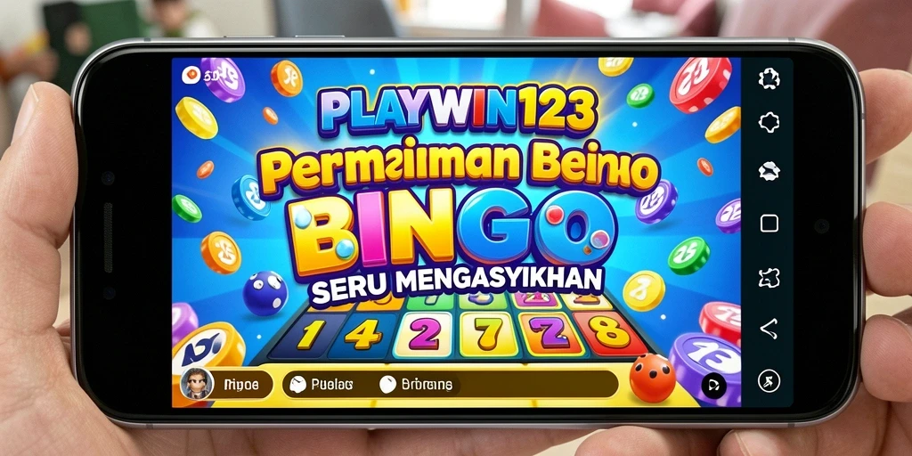 Screenshot PLAYWIN123 menampilkan gameplay Bingo yang mengasyikkan dan interaktif.