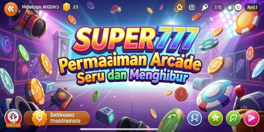 Tampilan gameplay <strong>SUPER777</strong> yang seru dan penuh aksi di layar.